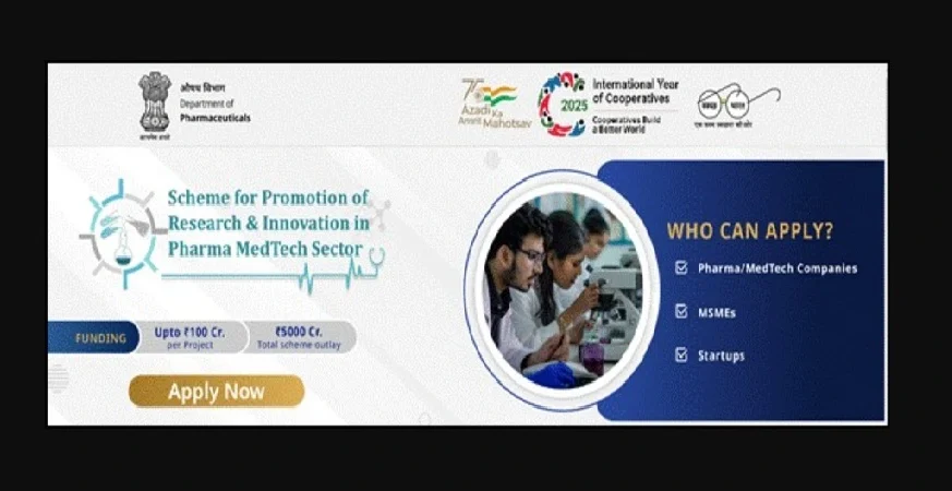DoP Invites Applications Under Second PRIP Round for Pharma, MedTech Innovation DoP Invites Applications Under Second PRIP Round for Pharma, MedTech Innovation Second PRIP Call Offers Up to INR 100 Crore for Advanced Pharma, MedTech Projects