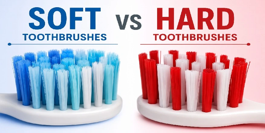 Why Dentists Recommend Soft-Bristled Toothbrushes