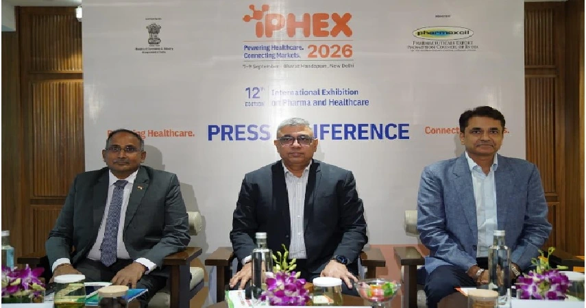 Pharmexcil Eyes USD 1.4 Billion Pharma Exports as iPHEX 2026 Opens New Global Markets