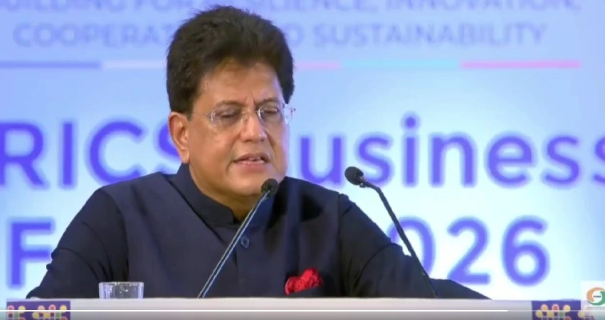 Goyal Urges BRICS Countries to Open Markets and Simplify Regulatory Procedures