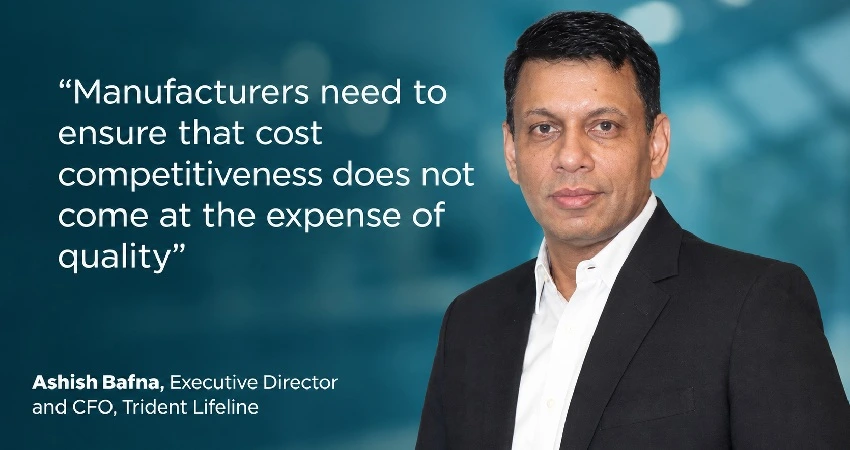 Indian Pharma Must Move Beyond Price Competition and Focus on Quality: Trident Lifeline CFO
