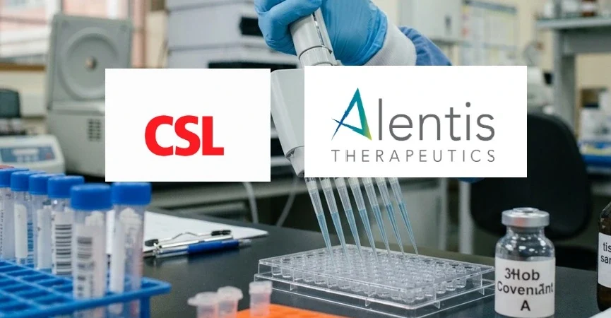 CSL, Alentis to Jointly Develop and Co-Promote Lixudebart