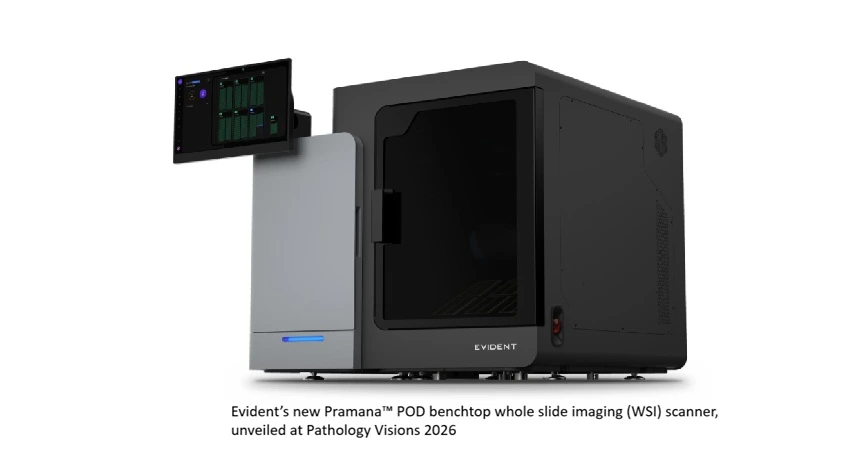 Evident Unveils Pramana POD Whole Slide Imaging Scanner for Smaller Laboratories
